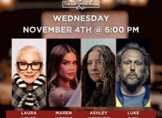 Laura Veltz, Maren Morris and More to Play The Listening Room Cafe in November