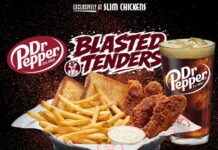 Slim Chickens Launches Dr Pepper Blasted Tenders Nationwide Slim Chickens Launches Dr Pepper Blasted Tenders, Tender Bites and Wings