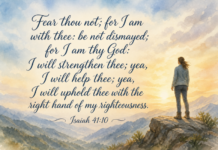 Daily Devotional: Finding Strength in God’s Presence Devotional image for Isaiah 41:10