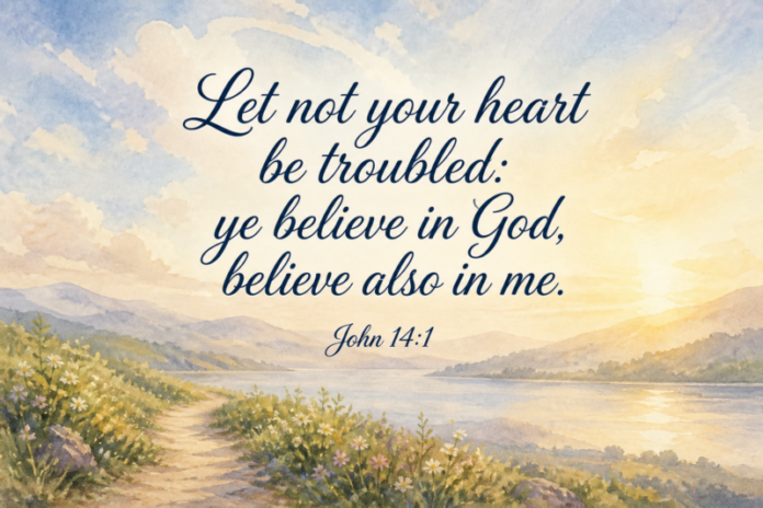 Devotional image for John 14:1