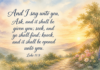 Daily Devotional: The Power of Asking, Seeking, and Knocking Devotional image for Luke 11:9