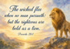 Daily Devotional: Embracing Courage in Our Lives Devotional image for Proverbs 28:1