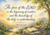 Daily Devotional: Embracing the Wisdom of the Lord Devotional image for Proverbs 9:10