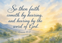 Daily Devotional: The Power of Hearing God’s Word Devotional image for Romans 10:17
