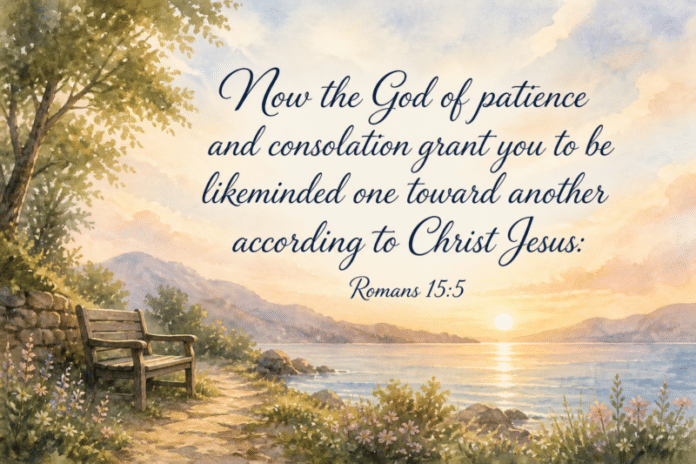 Devotional image for Romans 15:5