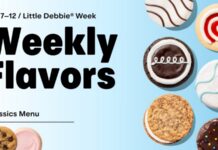 Crumbl’s Rotating Menu for the Week of September 7, 2026 crumbl little Debbie week