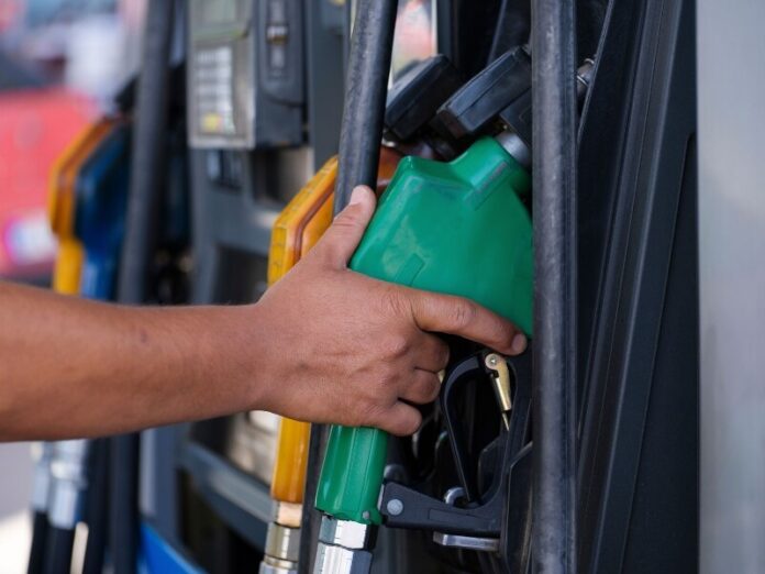 gas pump stock photo