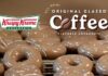 Krispy Kreme Launches Coffee Flavored Doughnut for National Coffee Day Available Sept. 26-29, fans can get a dozen Original Glazed® Coffee Flavored Doughnuts or Original Glazed® Doughnuts for just $5 with the purchase of any dozen