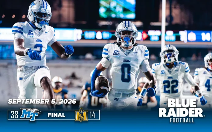 mtsu vs Murray state Photo Credit MTSU Athletic Communications