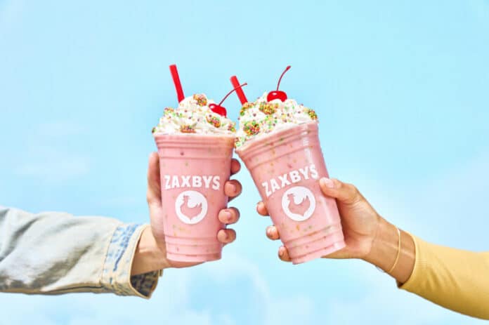 zaxbys strawberry nerds shake