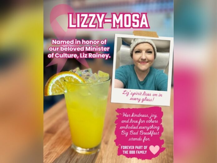 Big Bad Breakfast Honors Liz Rainey With October Lizzy-Mosa