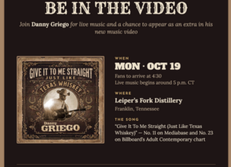 Danny Griego Invites Fans to Appear in Music Video Filmed in Leiper’s Fork