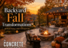 Backyard Fall Transformations: Spaces Built for Gathering How to design a backyard for fall entertaining