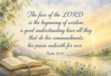 Daily Devotional: The Wisdom Found in Reverence Devotional image for Psalm 111:10