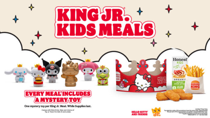 burger king hello kitty