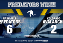 O’Reilly, Stamkos Lead Predators Past Avalanche 6-2 preds