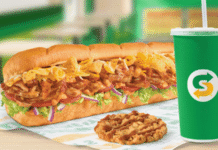 Subway Moves National Sandwich Day to Oct. 27 Subway's Fritos® Chicken Enchilada Sub and fan-favorite Caramel Apple Cookie return to menus nationwide starting Oct. 27 for a limited time.